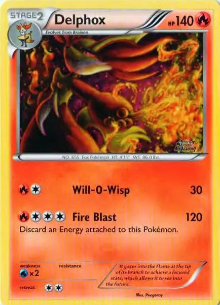 Delphox card