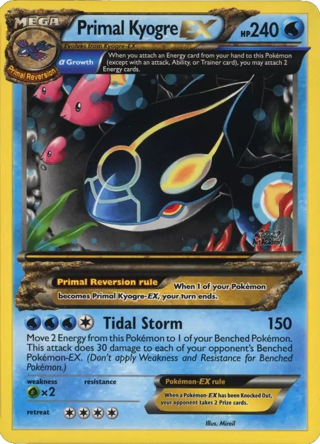 Primal Kyogre EX card