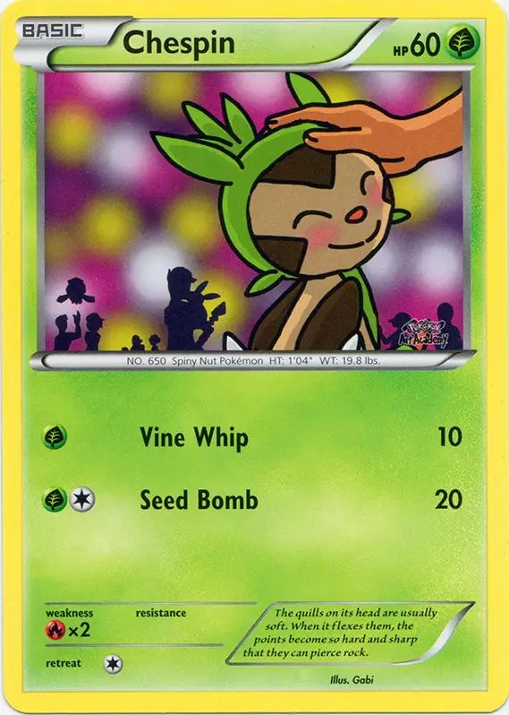 Chespin card