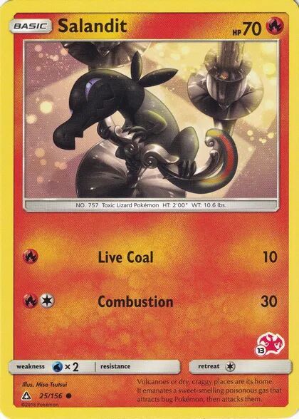 Salandit card