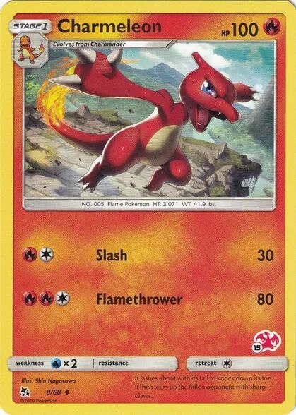 Charmeleon card