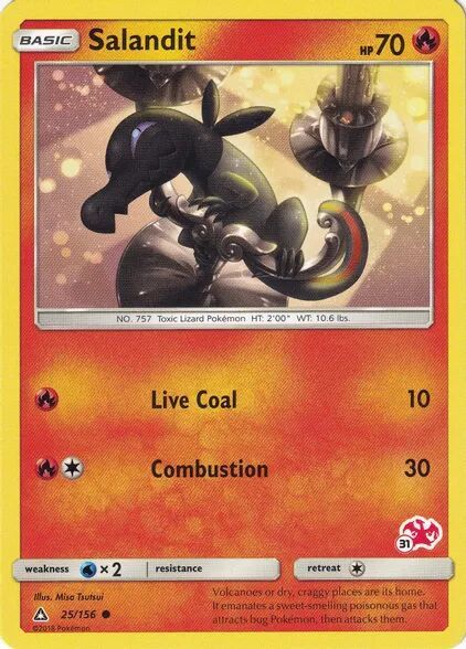 Salandit card