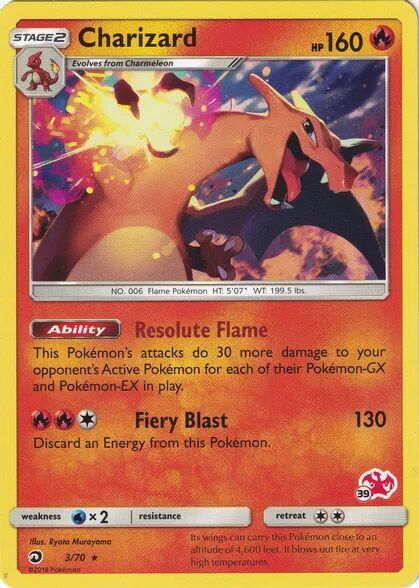 Charizard card