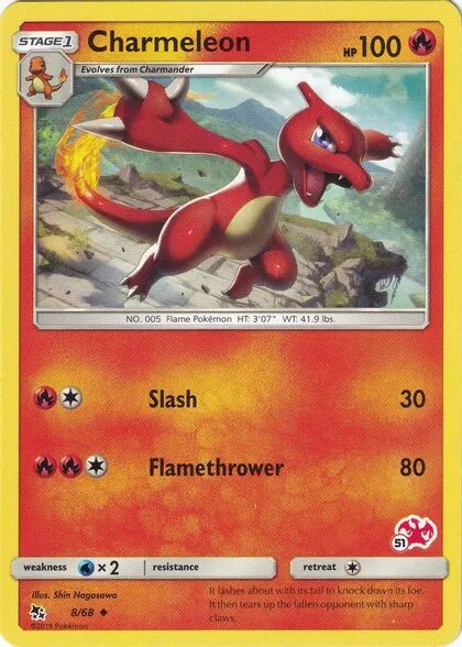 Charmeleon card