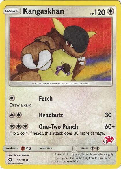 Kangaskhan card