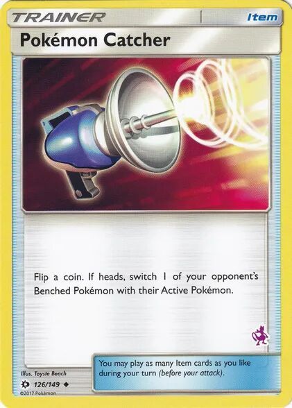 Pokémon Catcher card