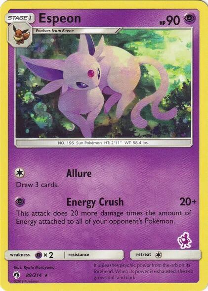 Espeon card