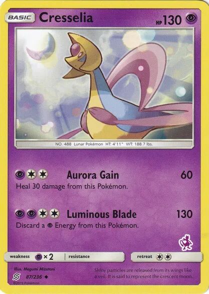 Cresselia card