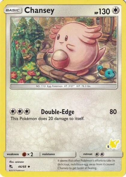 Chansey card