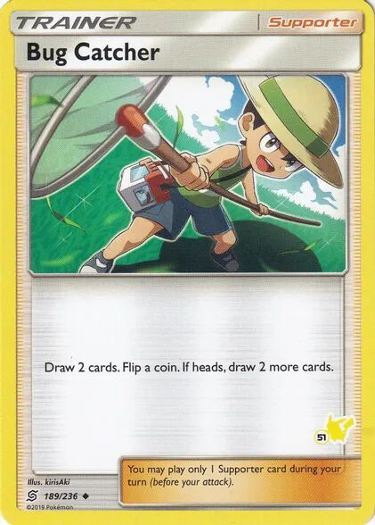 Bug Catcher card