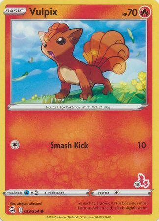 Vulpix card