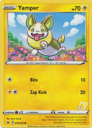 Yamper card