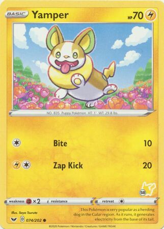 Yamper card