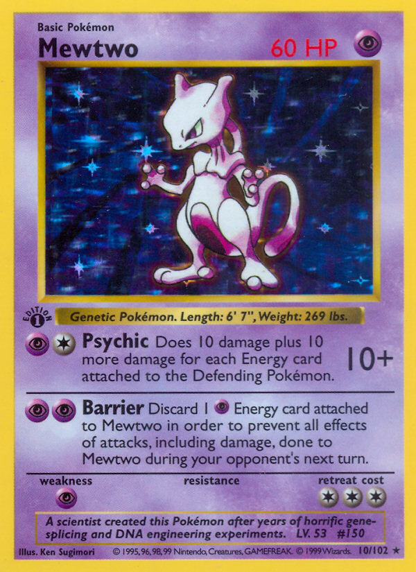 Mewtwo card