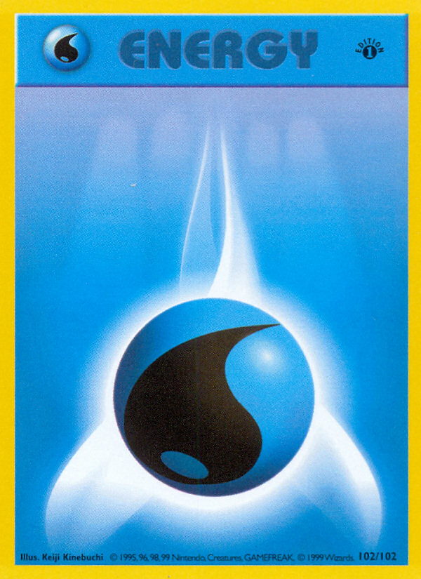 Water Energy card