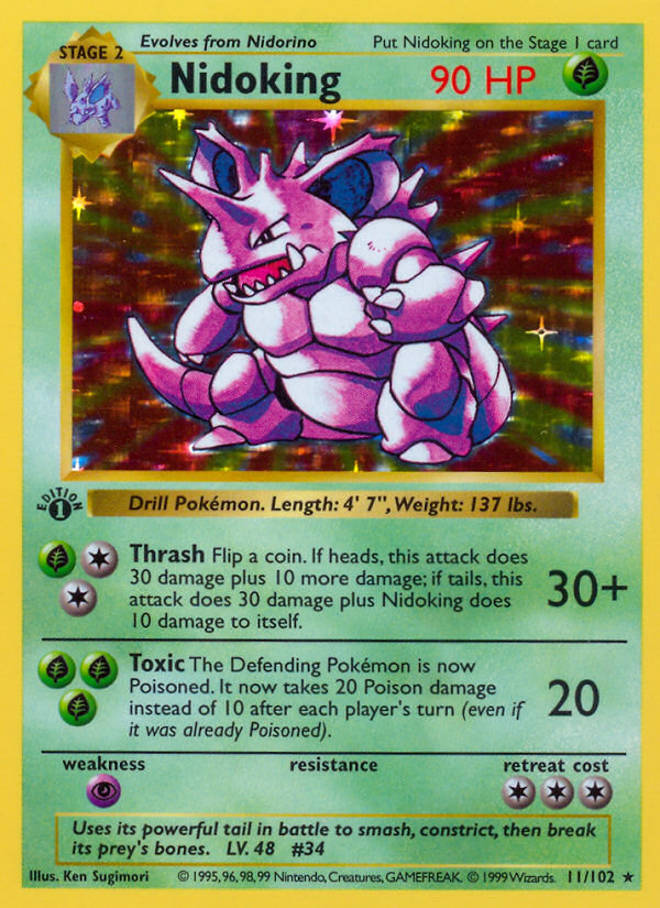 Nidoking card