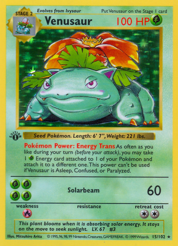 Venusaur card