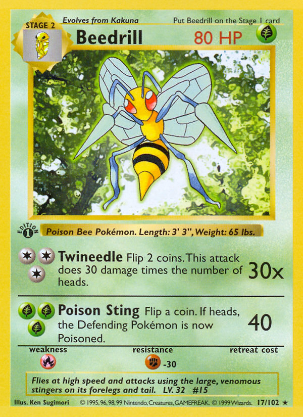 Beedrill card