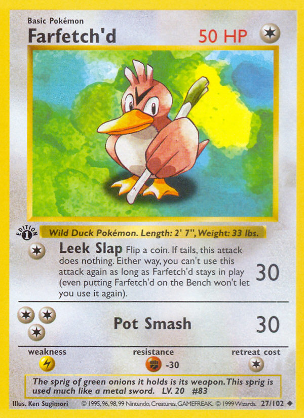 Farfetch'd card