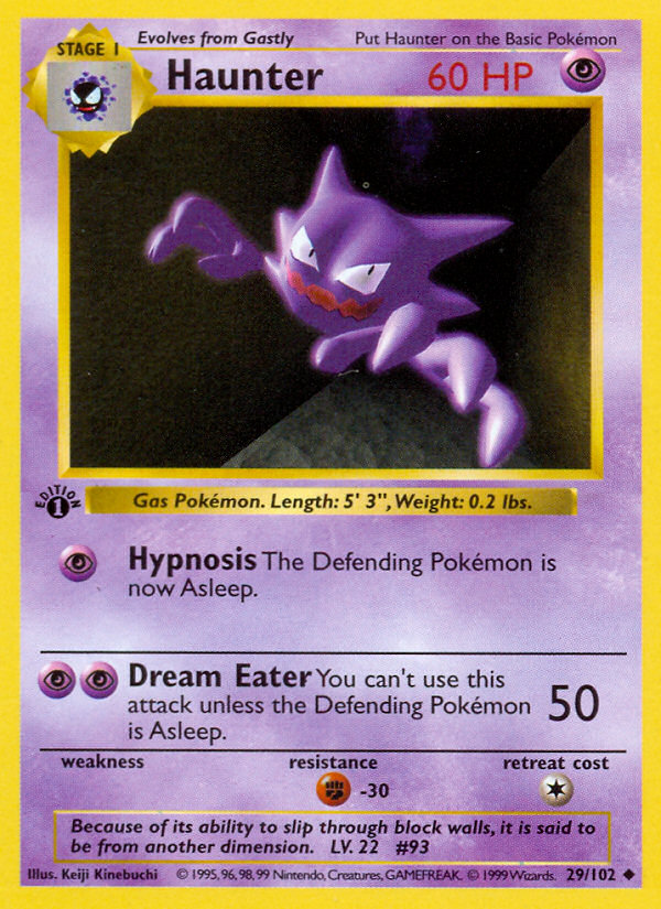 Haunter card