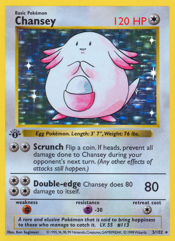 Chansey card