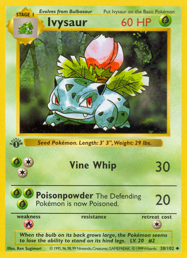 Ivysaur card