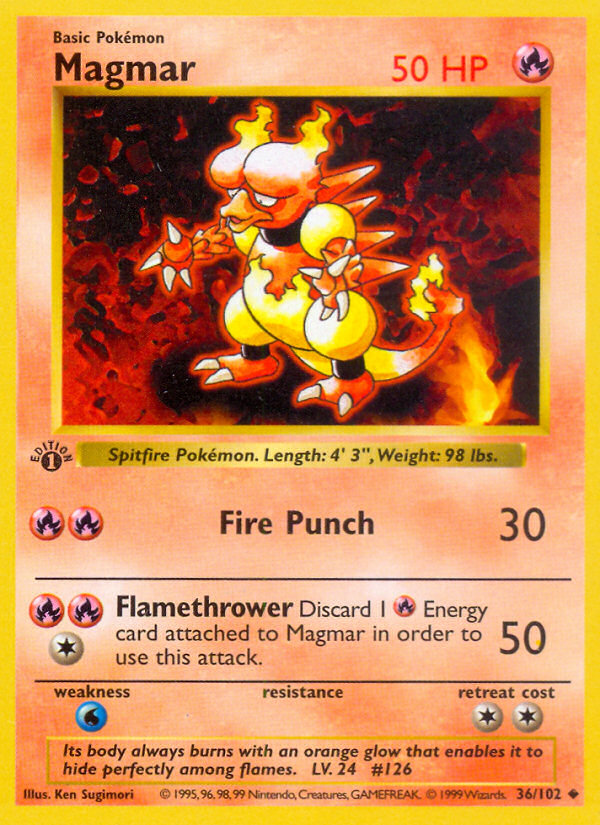 Magmar card