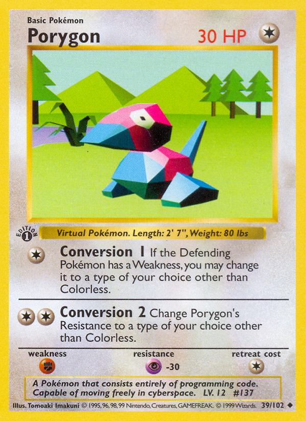 Porygon card