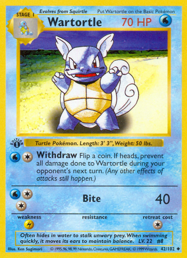 Wartortle card