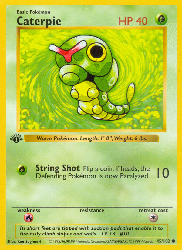 Caterpie card