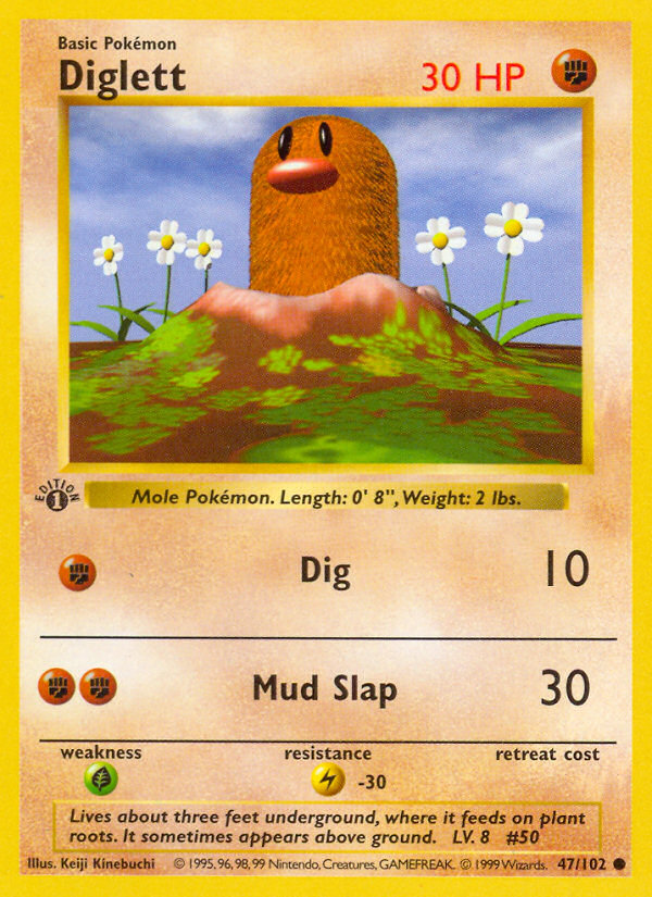 Diglett card