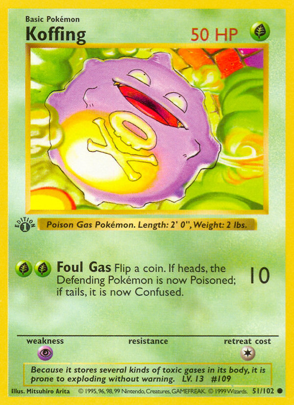 Koffing card