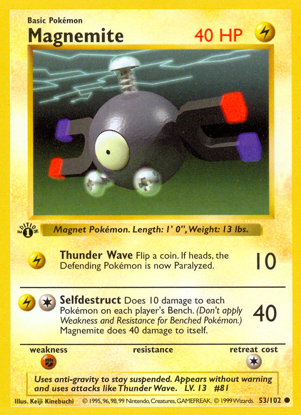 Magnemite card