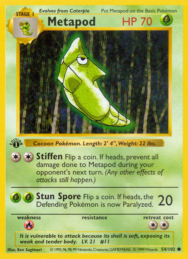 Metapod card