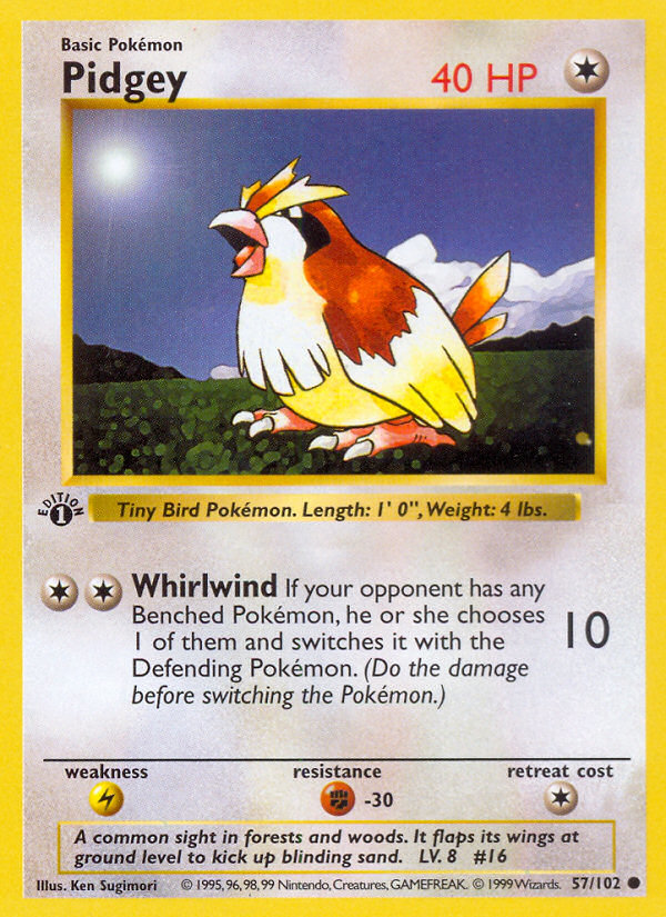 Pidgey card