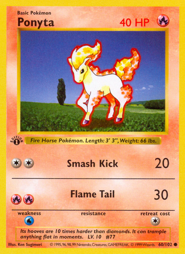 Ponyta card