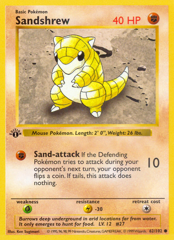 Sandshrew card