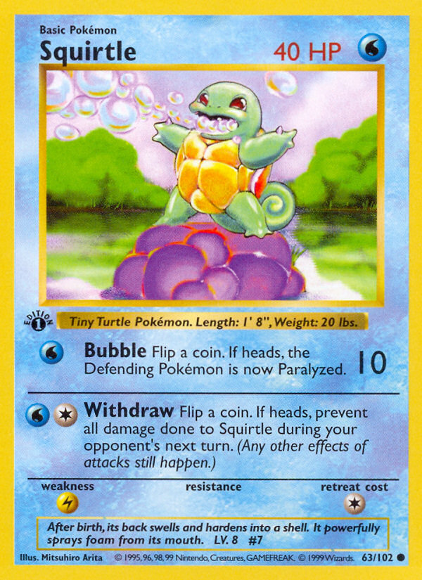 Squirtle card