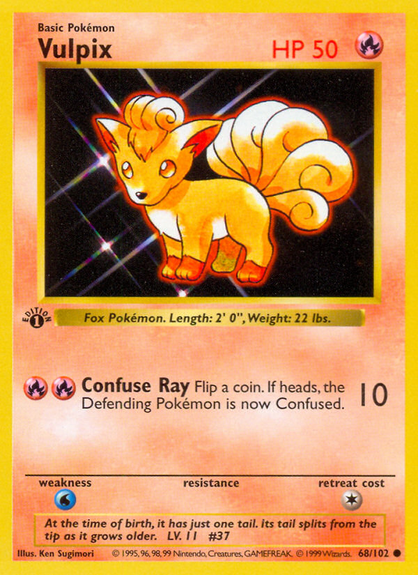 Vulpix card