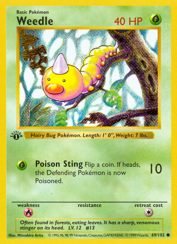 Weedle card