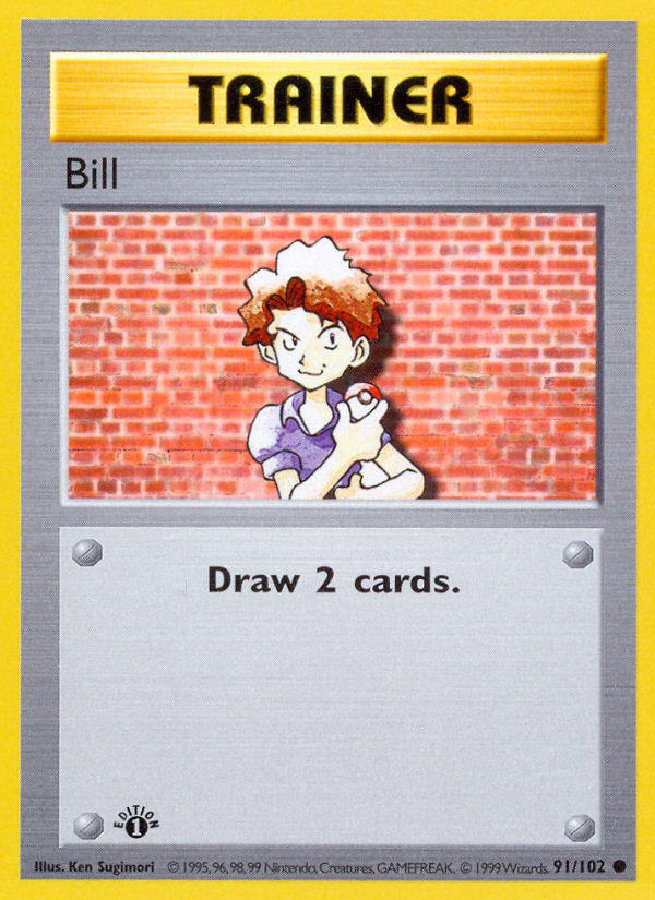 Bill card