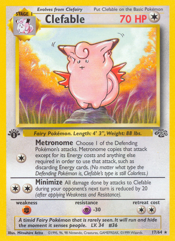 Clefable card