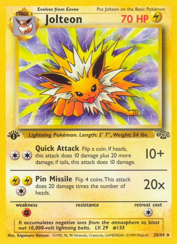 Jolteon card