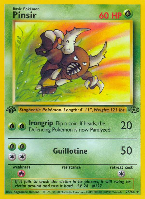 Pinsir card