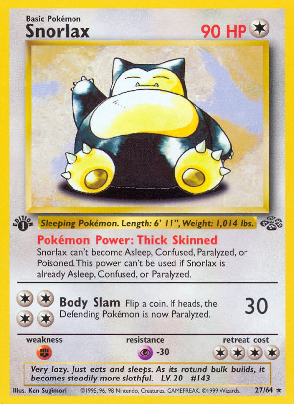 Snorlax card