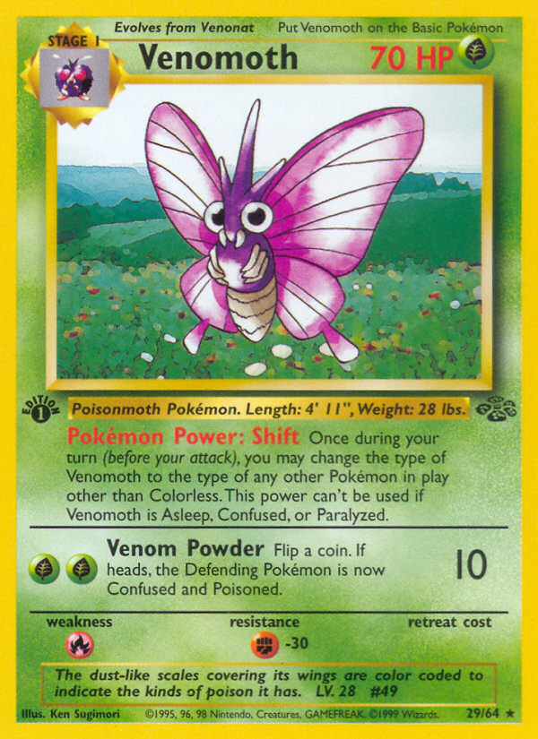 Venomoth card