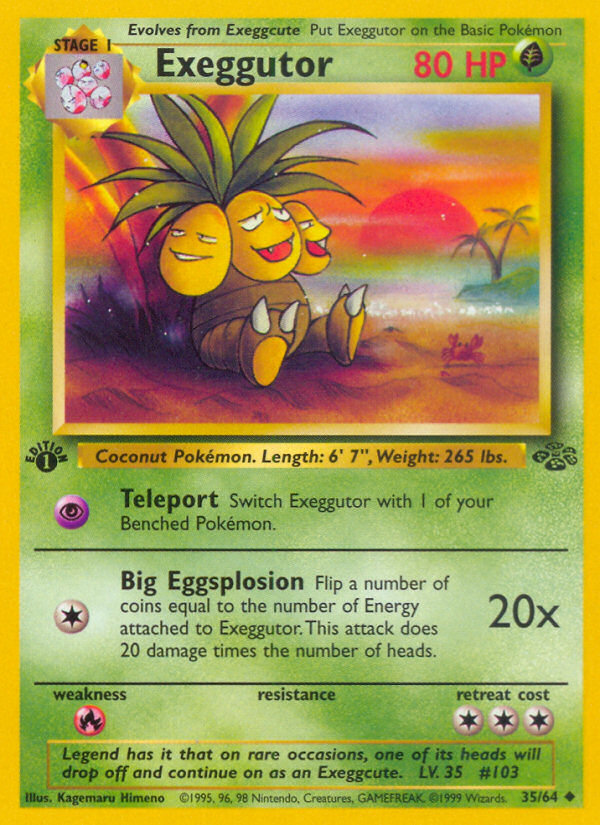 Exeggutor card