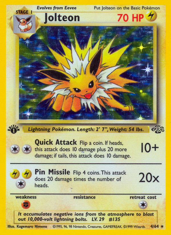 Jolteon card