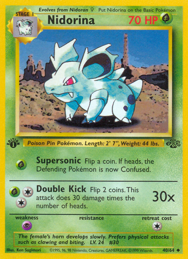 Nidorina card