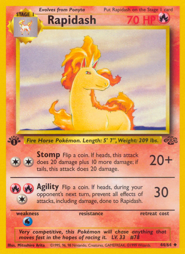 Rapidash card